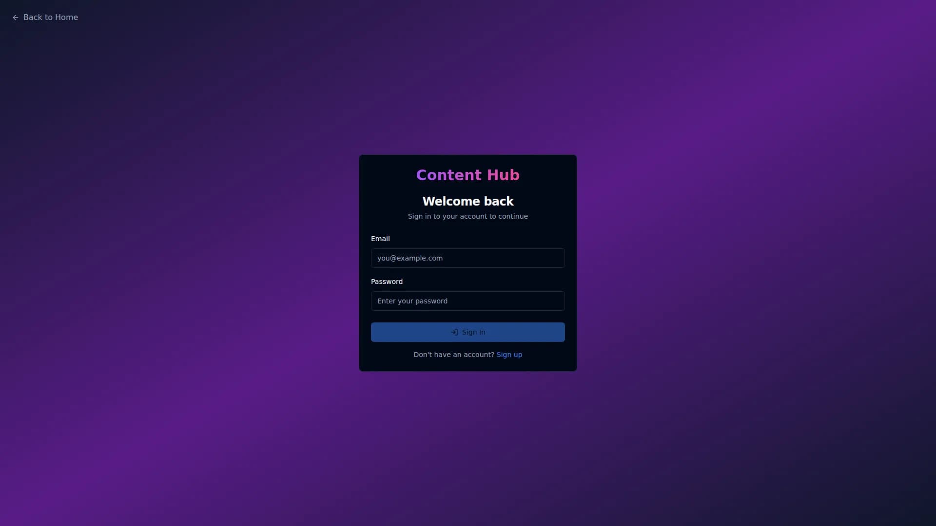 Content Hub
